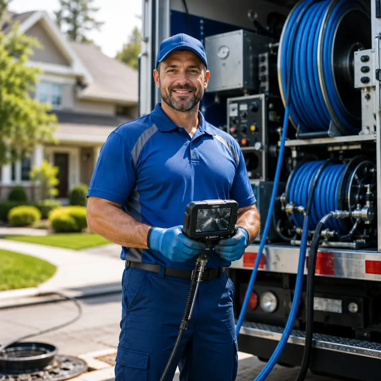 Local outdoor drain cleaning specialists in New Hartford, CT